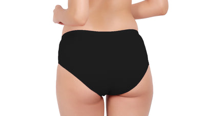 AN40 Cotton Lycra Mid-Waist Hipster Panty ( Pack of 3 )