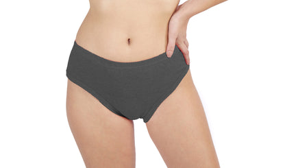 AN 11 Cotton Melange Mid-Waist Panties ( Pack of 1 )